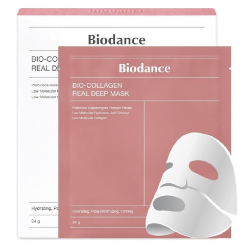 Нічна колагенова гідрогелева маска для глибокого зволоження, Biodance Bio-Collagen Real Deep Mask